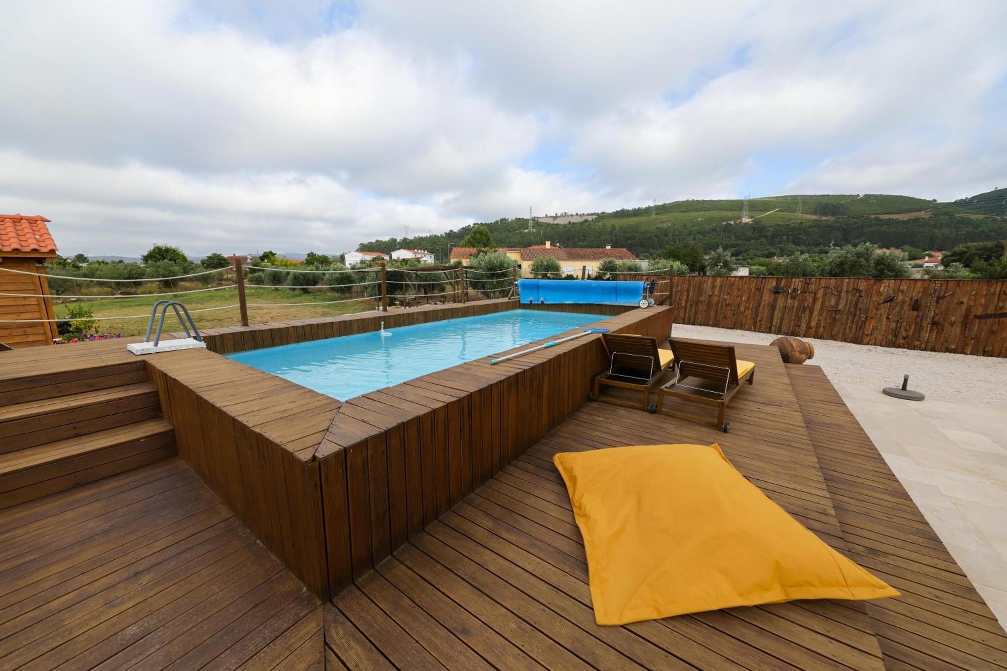 Renovated Wine Press House - With Pool Villa Porto de Mos  Ngoại thất bức ảnh